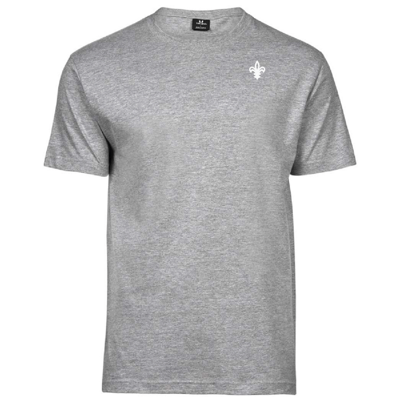 Fleur-De-Lis Grey T-Shirt